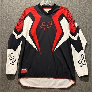 Fox Racing Motorcross jersey mens xl red black SFX light performance graphic